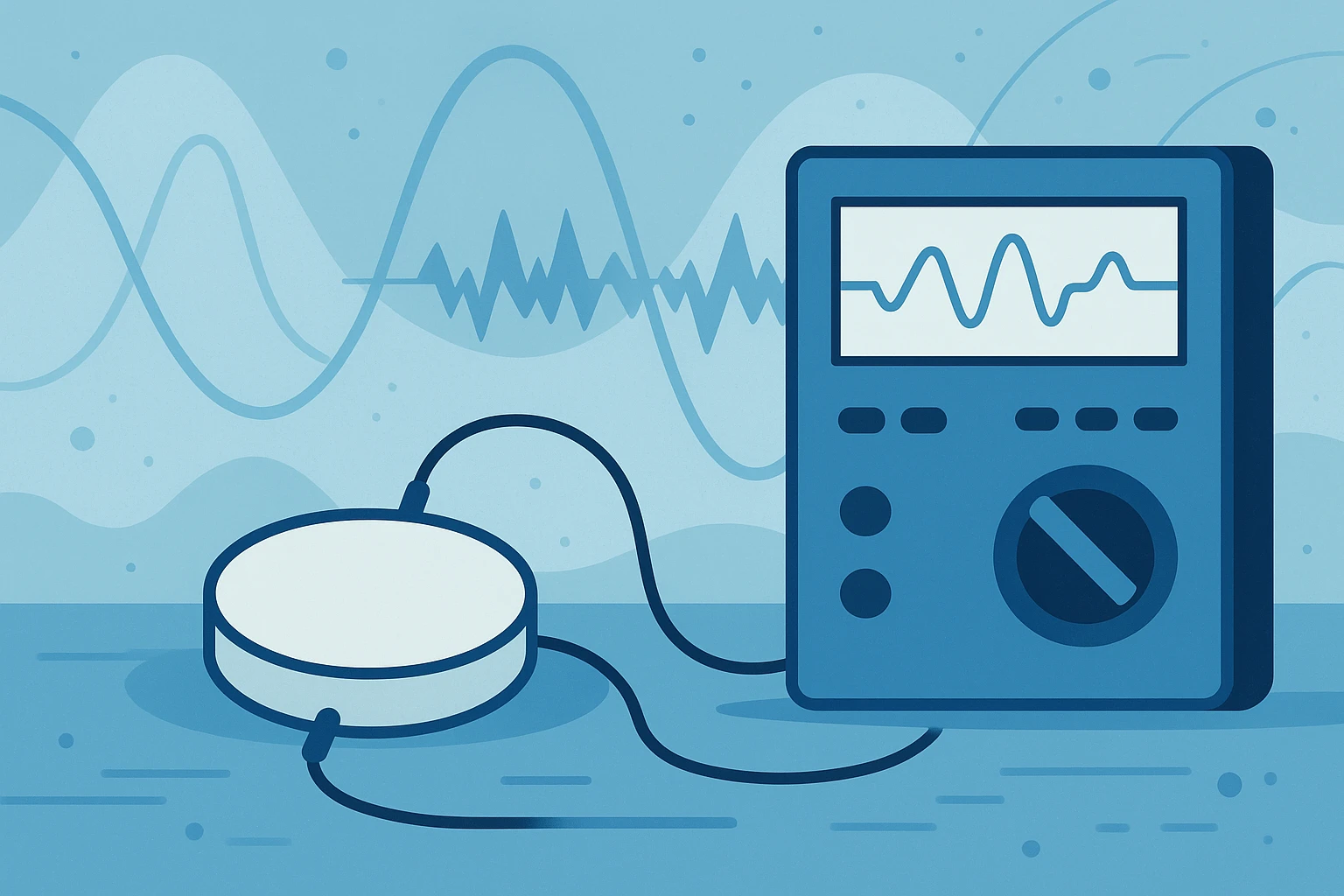 Illustration for 圧電材料のテストと測定方法