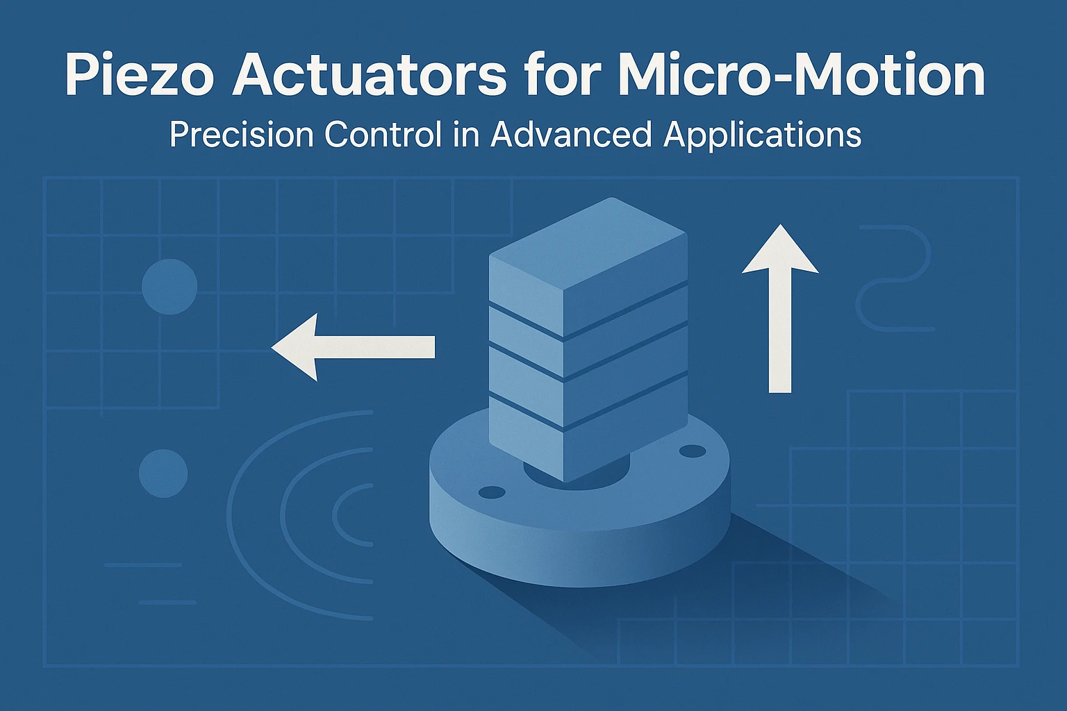 ナノメートルレベルの精度を持つマイクロモーション精密制御用の圧電アクチュエータ | Yujie Technology