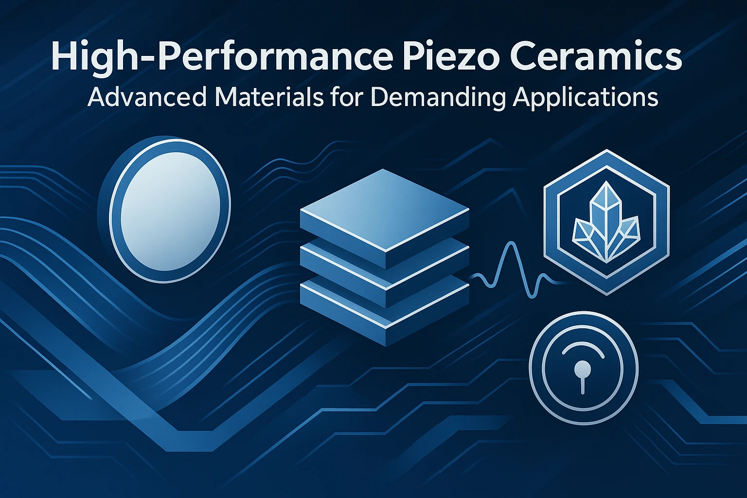 厳しい産業用途向けの高性能圧電セラミックス先進材料 | Yujie Technology