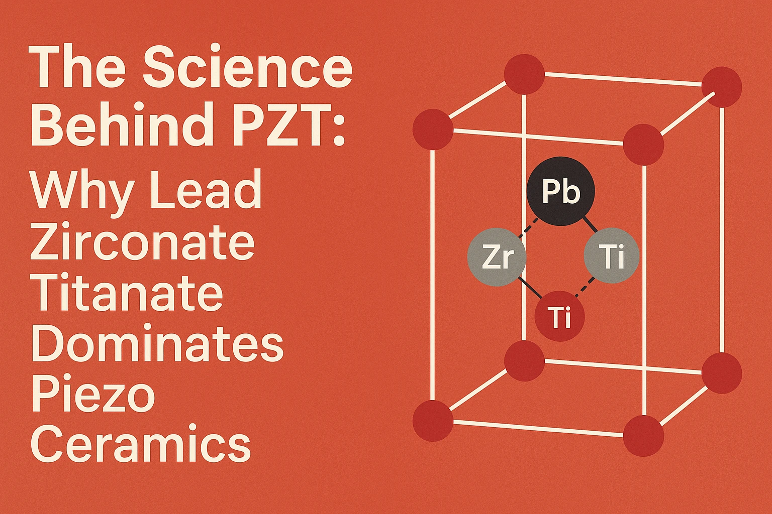 圧電用途を支配するチタン酸ジルコン酸鉛(PZT)セラミックの特性 | Yujie Technology