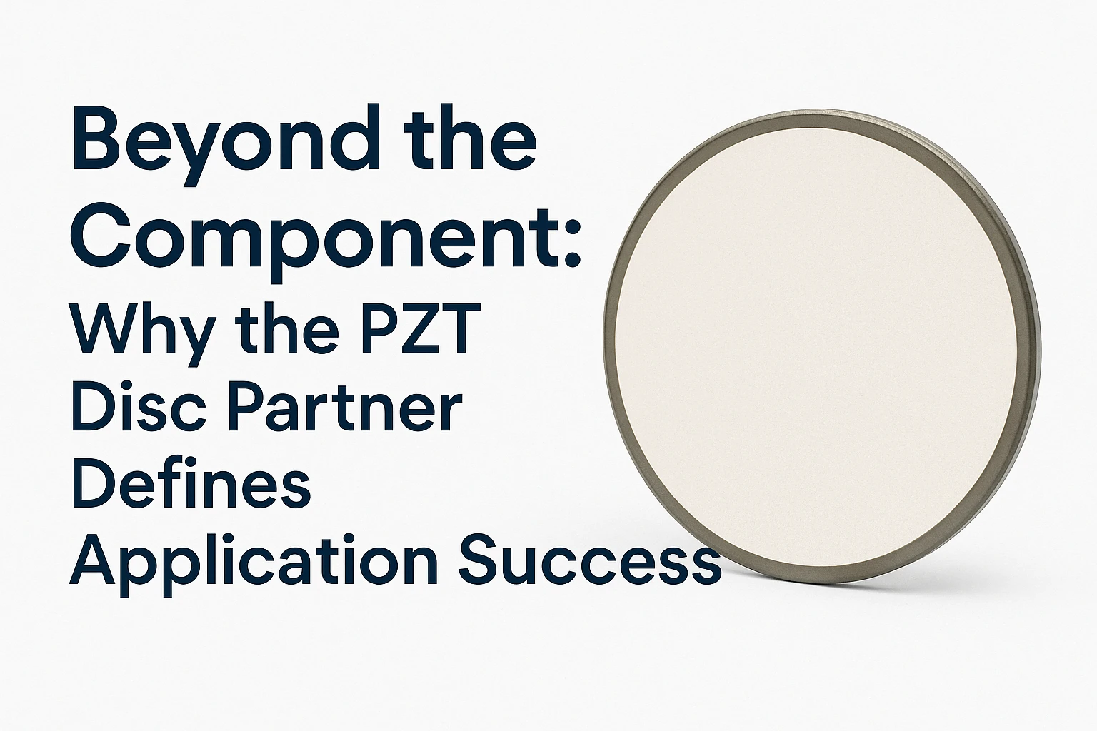 高性能超音波トランスデューサ産業用アクチュエータ向けのPZTディスクサプライヤー選定ガイド | Yujie Technology