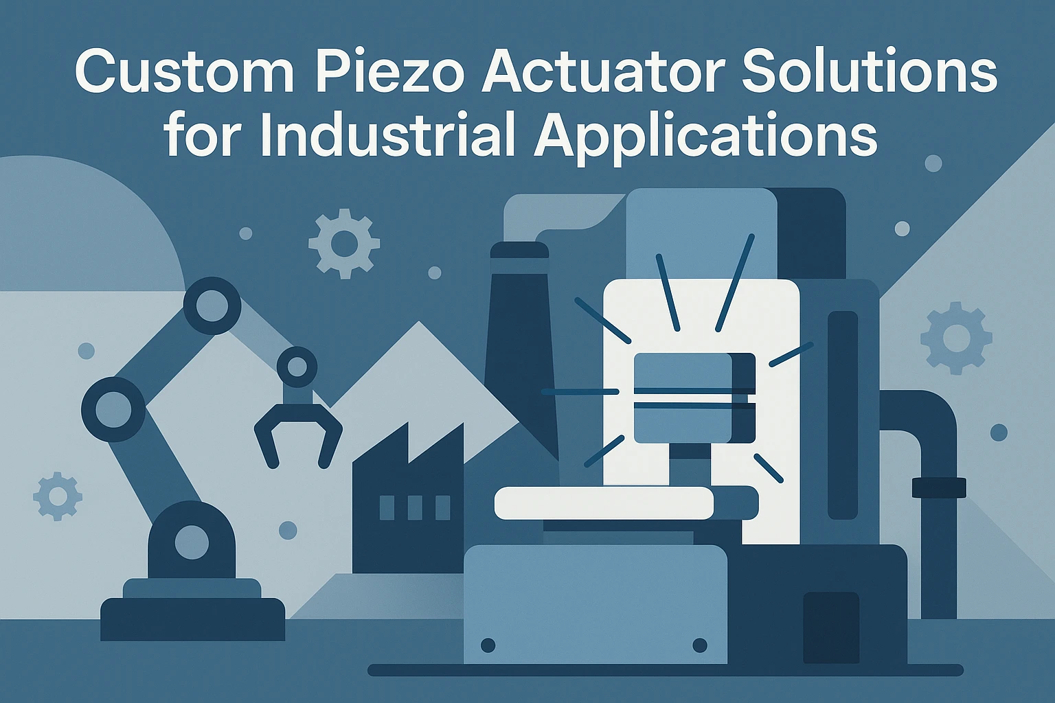 産業オートメーション半導体およびロボット工学アプリケーション向けのカスタムピエゾアクチュエータソリューション | Yujie Technology