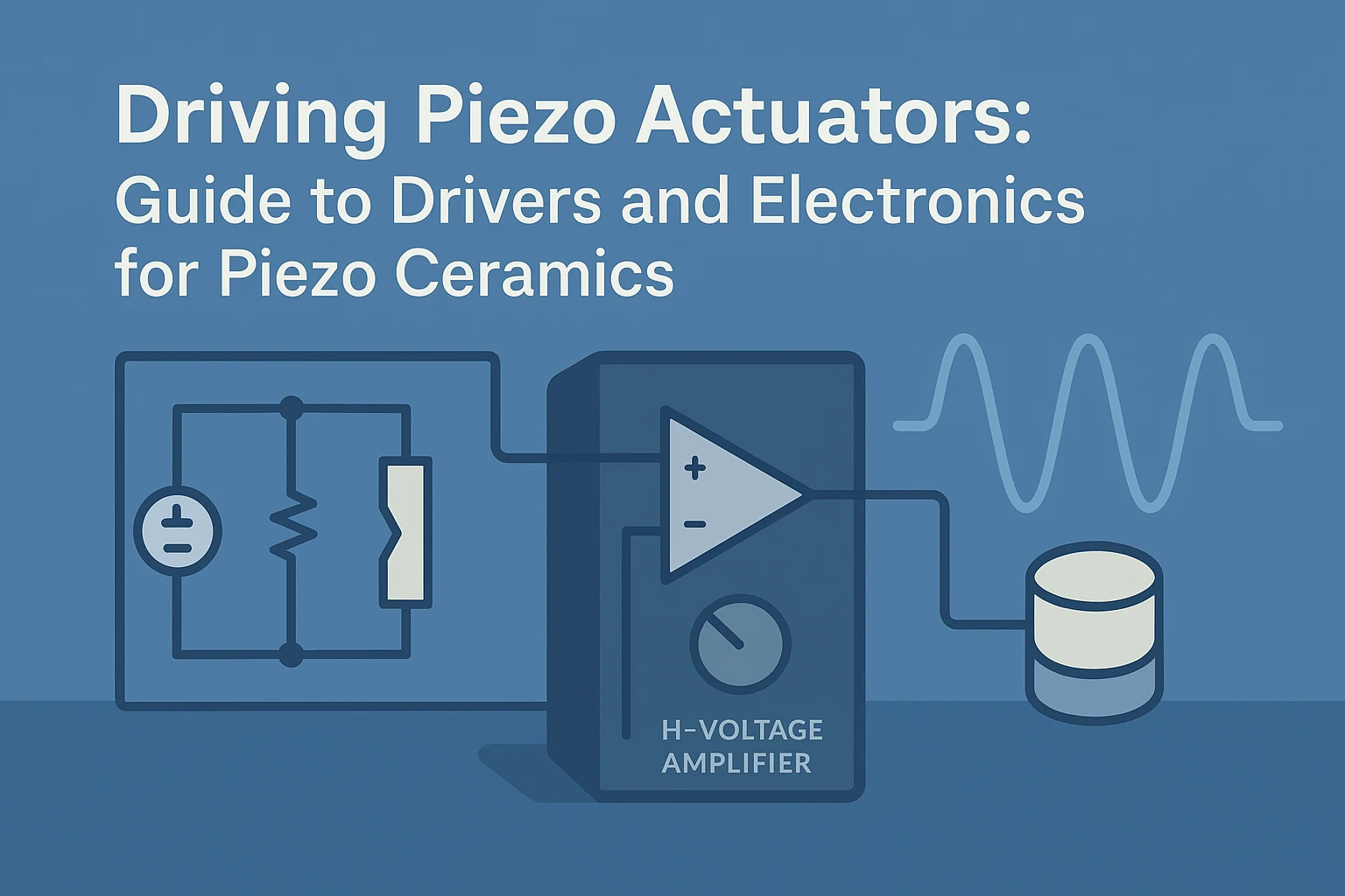 精密位置決めアプリケーション用の高電圧ピエゾアクチュエータドライバと電子機器 | Yujie Technology