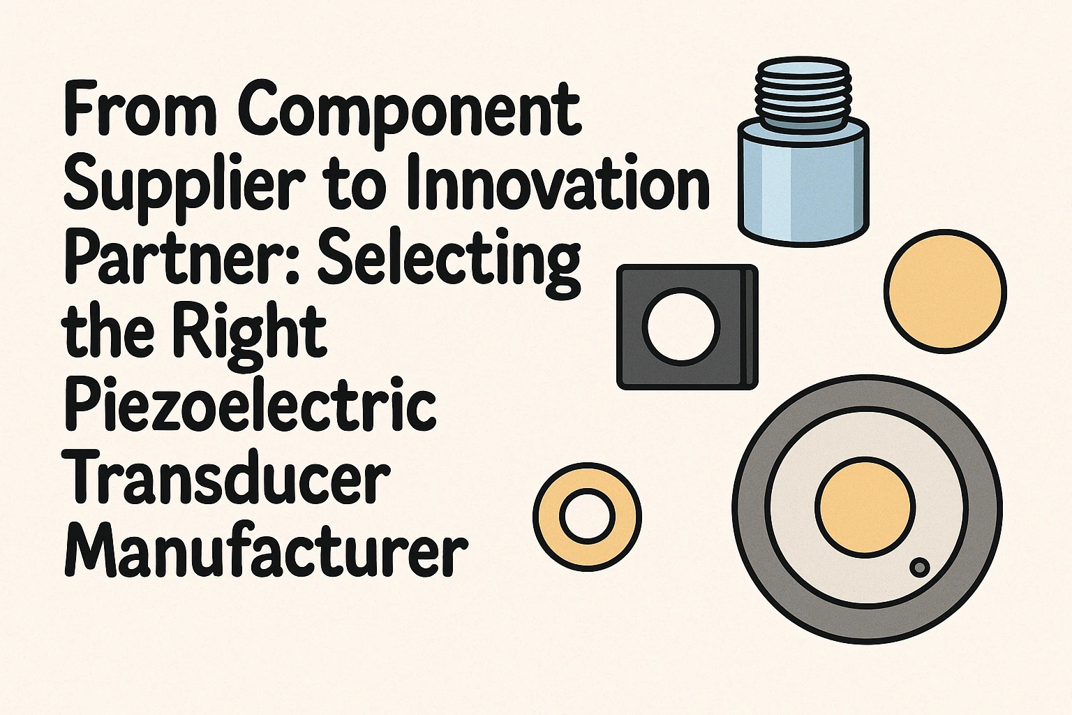 イノベーションパートナー対コモディティサプライヤー - 戦略的な圧電トランスデューサメーカーの選択 | Yujie Technology