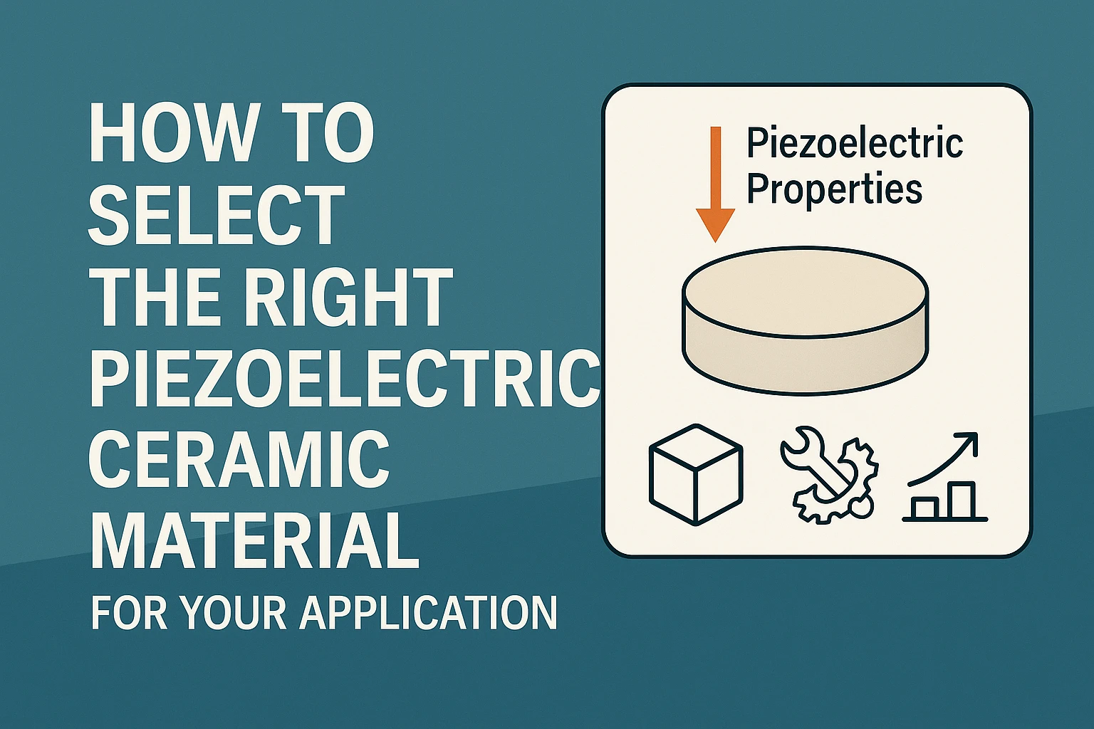2025年圧電セラミック材料の選択 - 最適なアプリケーションパフォーマンスのための包括的なエンジニアリングガイド | Yujie Technology