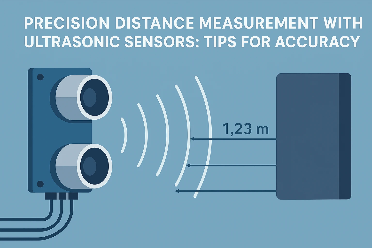 超音波センサーによる精密距離測定 - エンジニアのための精度最適化のヒント | Yujie Technology