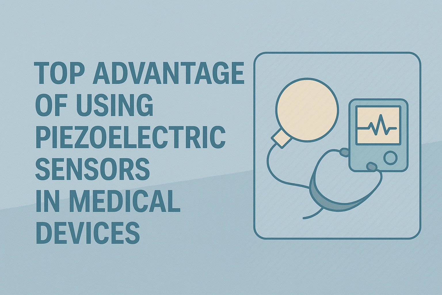 医療機器における精密診断および患者モニタリングのための医療用圧電センサー | Yujie Technology