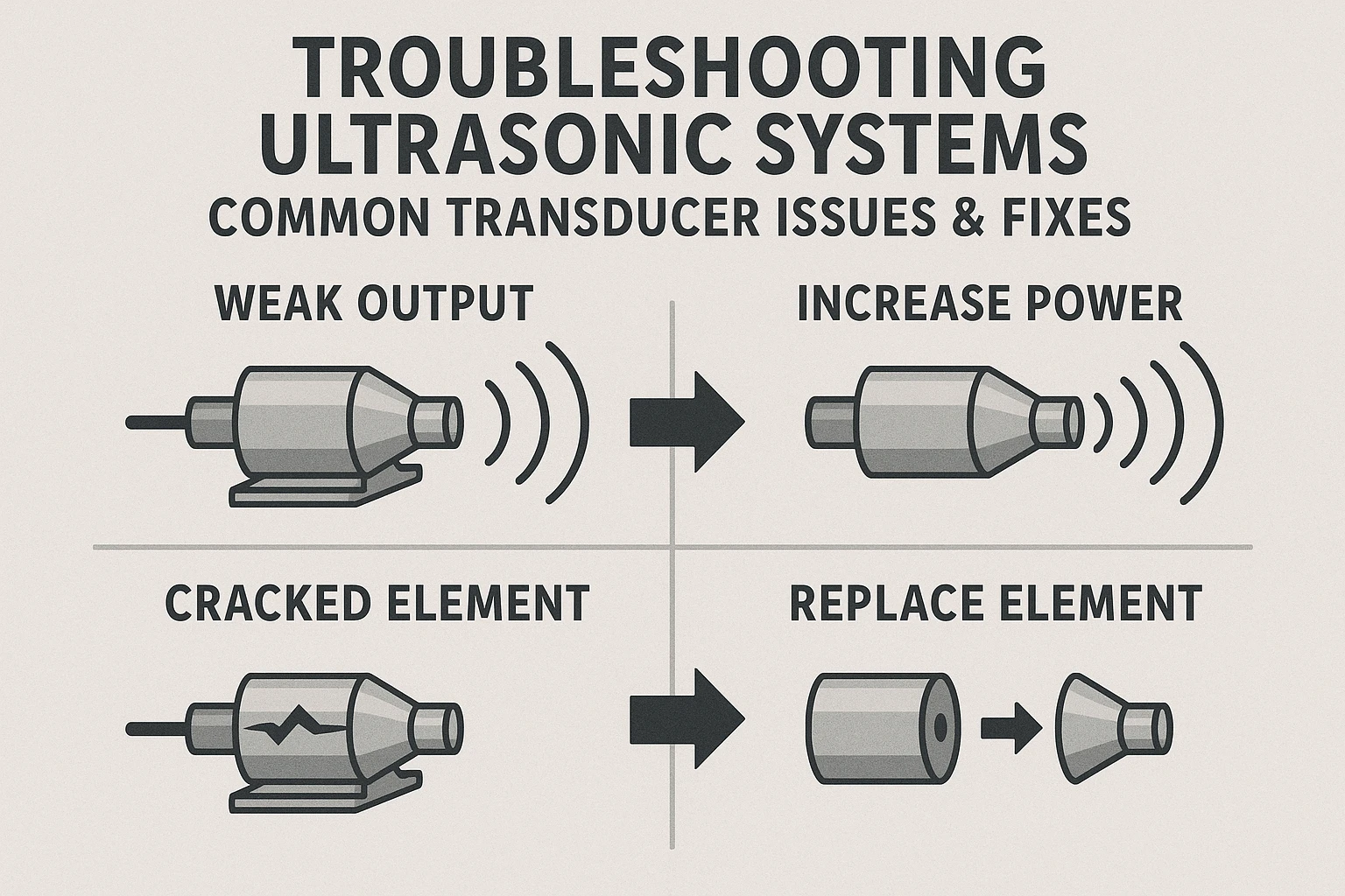 マルチメーターとインピーダンスアナライザーを使用した超音波トランスデューサのテスト | Yujie Technology