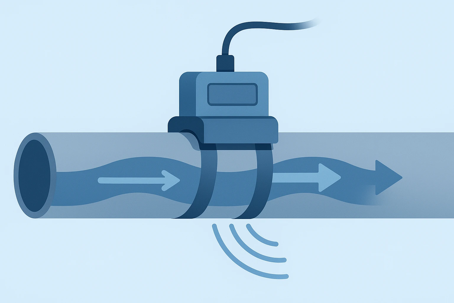 超音波流量計トランスデューサ - 非侵襲的流量測定技術とアプリケーション | Yujie Technology