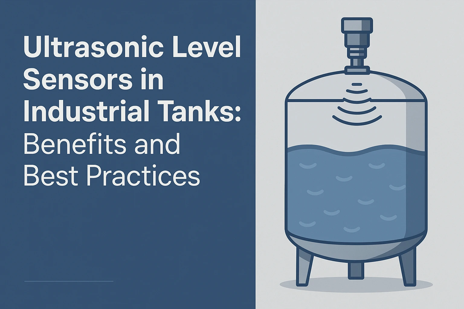 産業用タンク監視のための超音波レベルセンサー - 設置のベストプラクティスと最適化 | Yujie Technology