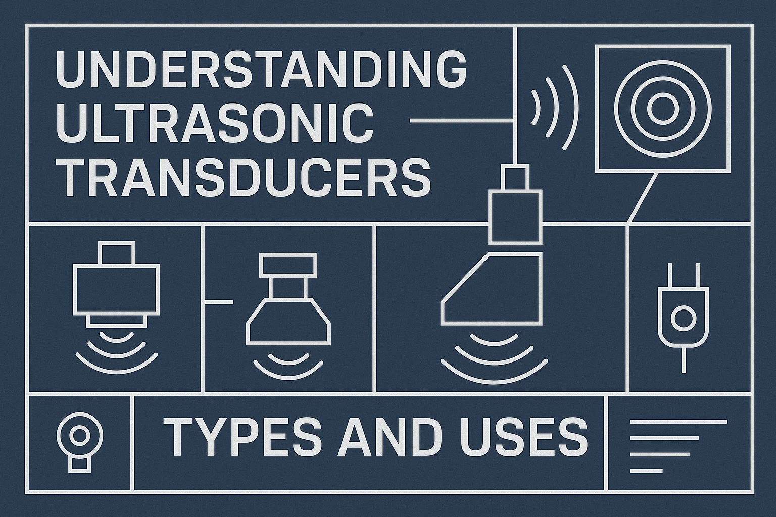 超音波トランスデューサ駆動回路の概略図 | Yujie Technology