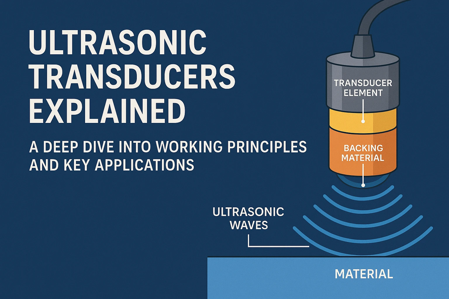 医療用画像処理、産業用洗浄、NDT向けの超音波トランスデューサの動作原理 | Yujie Technology