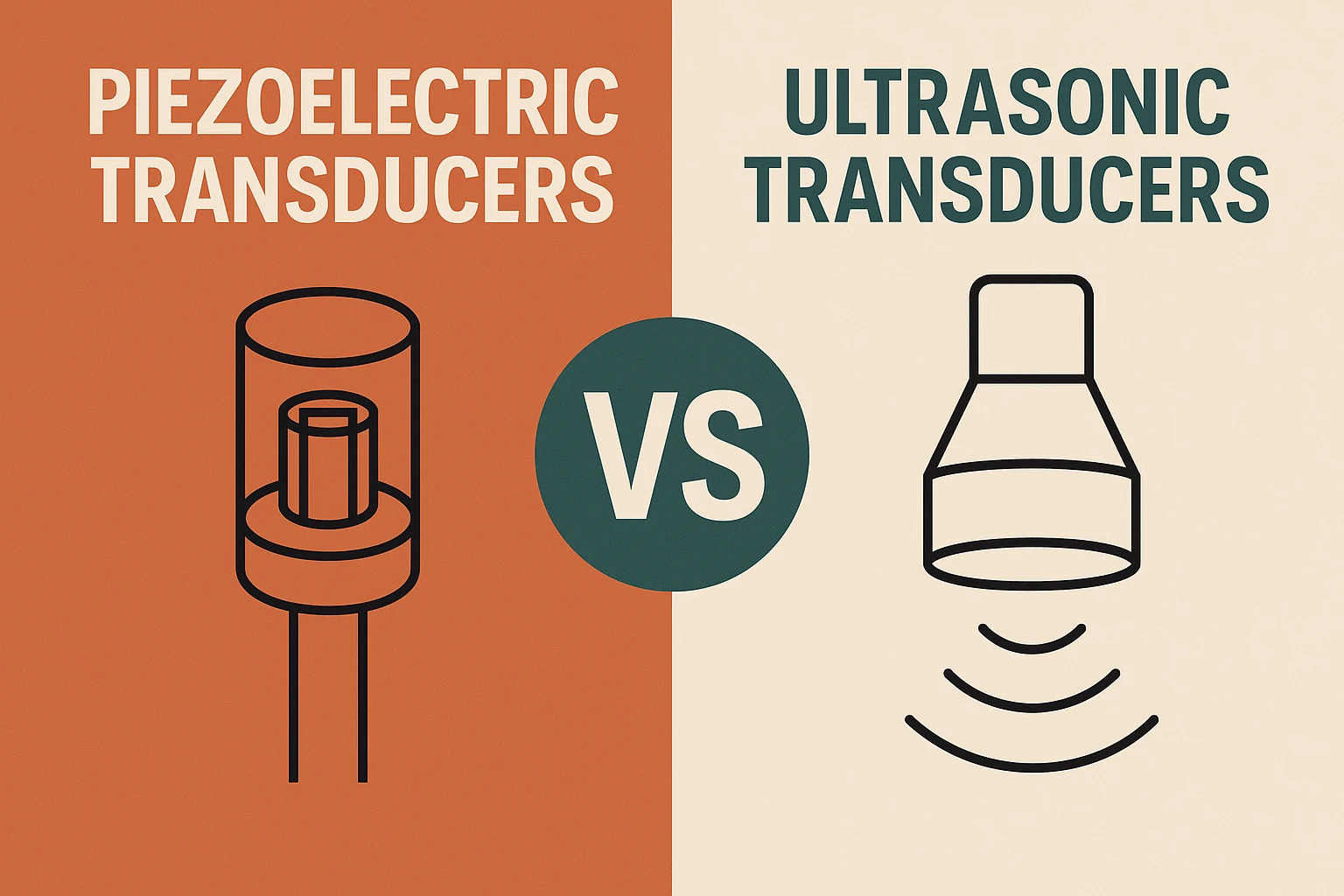 圧電トランスデューサと超音波トランスデューサの技術比較 - センサー選択のためのエンジニアリングガイド | Yujie Technology