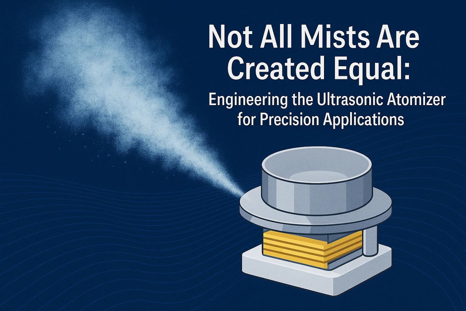 医療および産業用途向けの超音波アトマイザー精密工学 | Yujie Technology