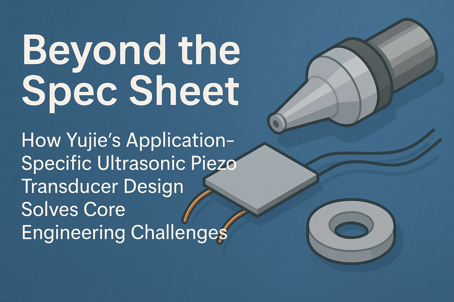 超音波流量測定原理とピエゾトランスデューサの用途 | Yujie Technology