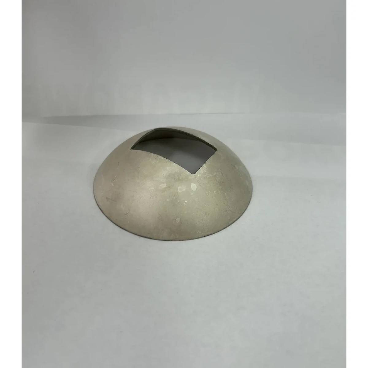 上面から開口形状を確認できるラウンド球面キャップ圧電セラミックス